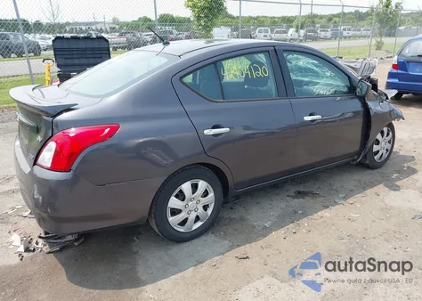 2015 Nissan Versa 1.6 Sv из США, поврежденный, VIN 3N1CN7AP4FL803301